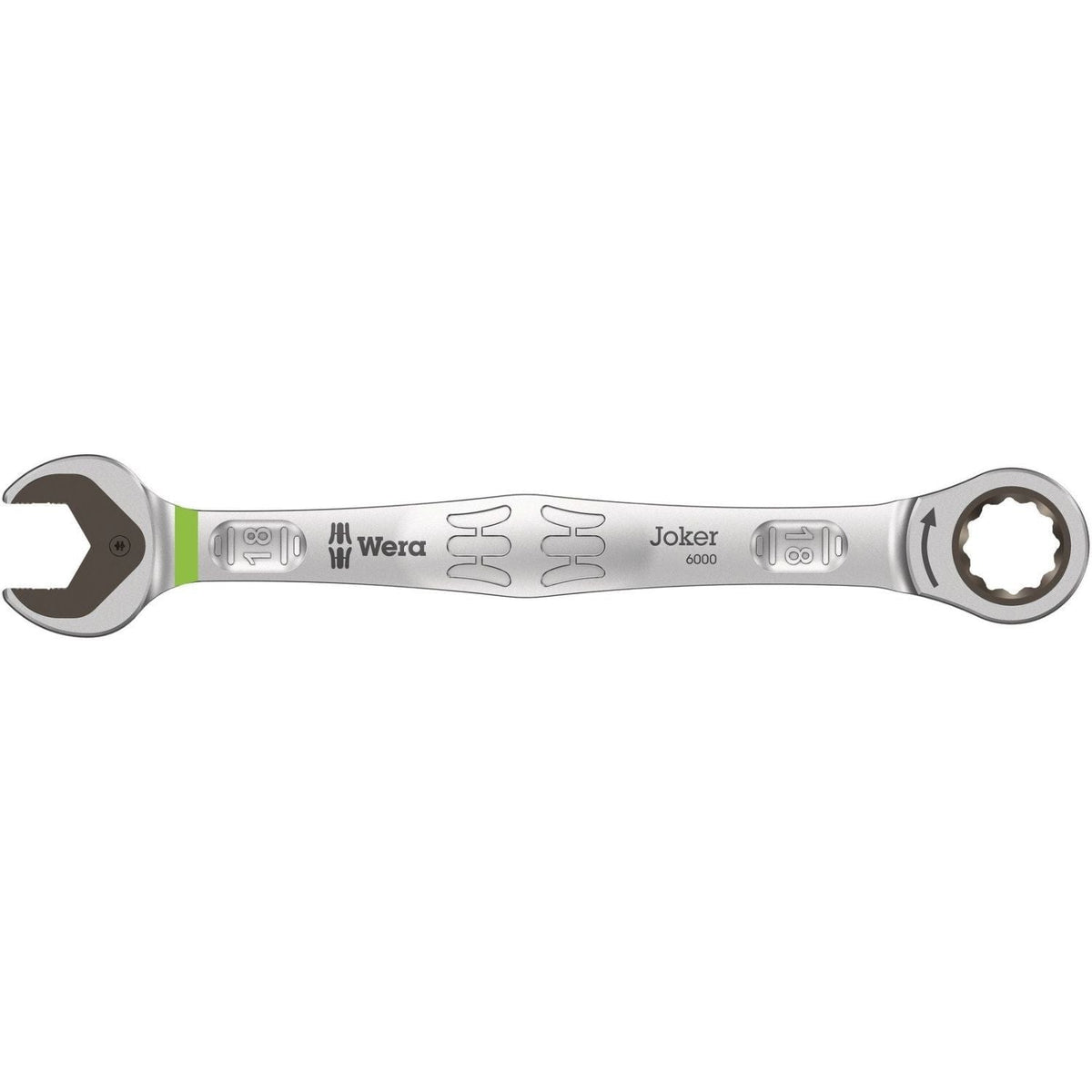 Wera 6000 Joker Ratcheting Combination Wrenches, 18x235-mm.