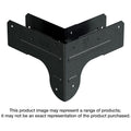 Simpson Strong-Tie APRTC2 Outdoor Accents ZMAX, Black Rigid Tie Corner Connector for 2x Joist, 2x4 Post