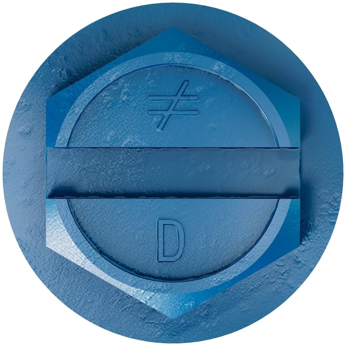 Simpson Strong-Tie TNT18314H Titen Turbo, 3/16-in. x 3-1/4-in. Hex-Head Concrete and Masonry Screw, Blue, 100-Pack