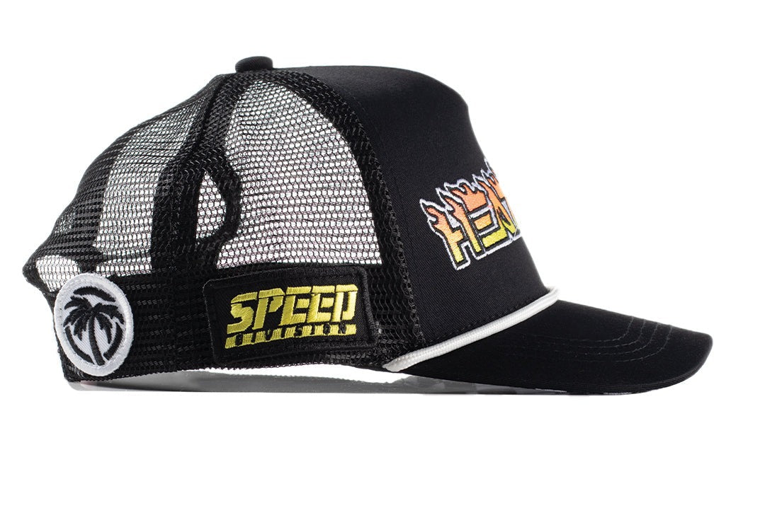 Heat Wave Little Trouble X Youth Trucker Hat