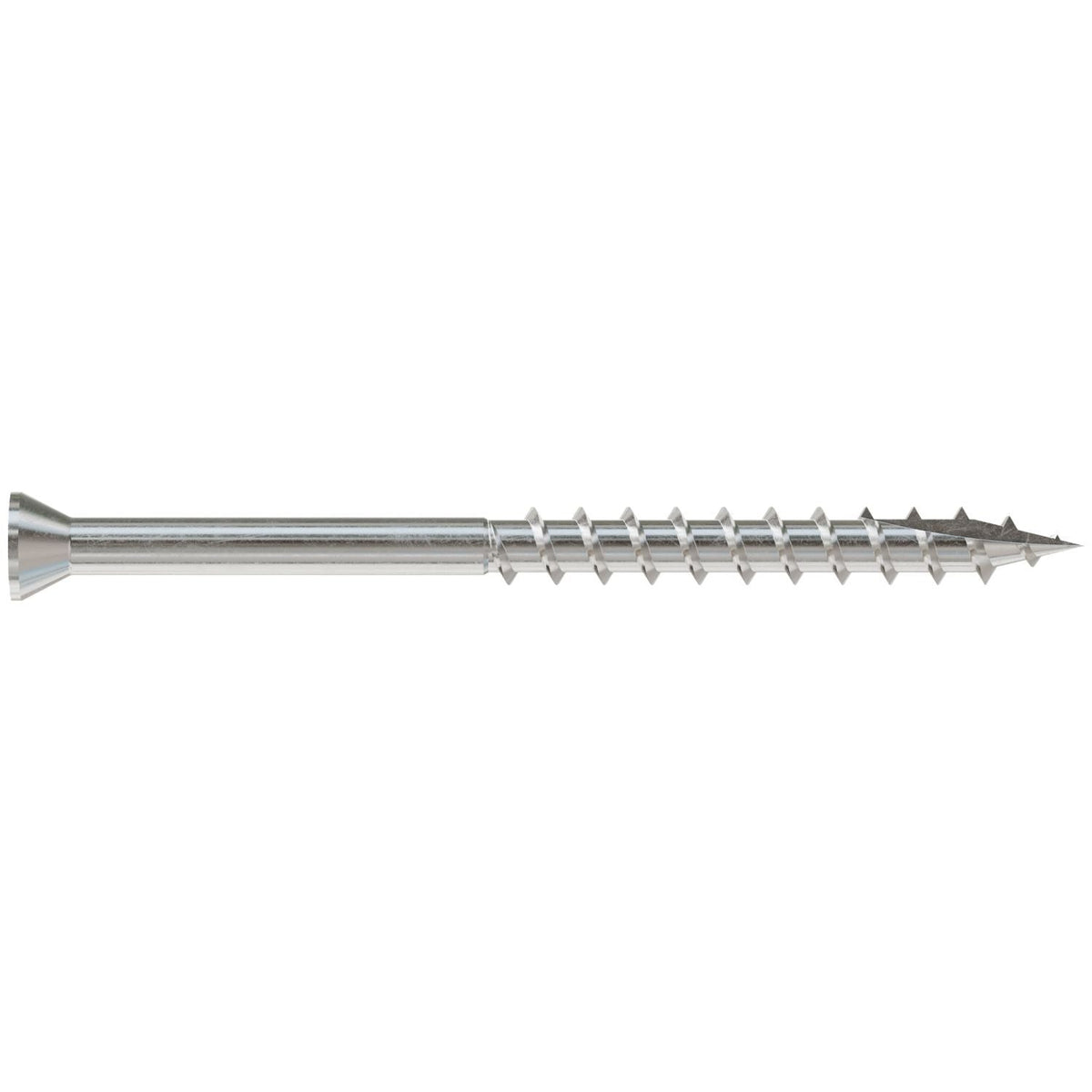 Simpson Strong-Tie S07225FBB Trim-Head Screw, Square Drive, #7 x 2-1/4-in. #1 SQ, Type 305, 3000-Pack