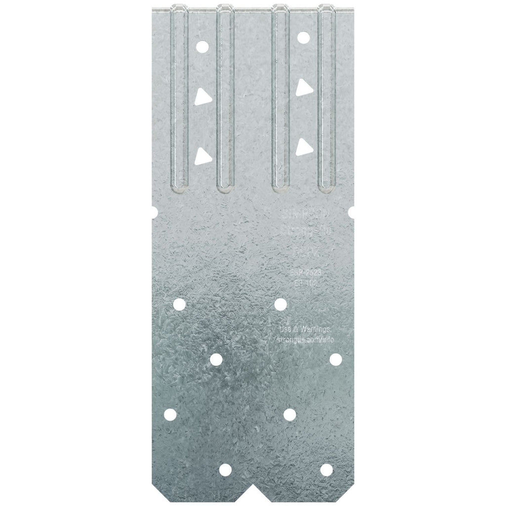 Simpson Strong-Tie DSPZ DSP 18-Gauge ZMAX Galvanized Double-Stud Plate Tie