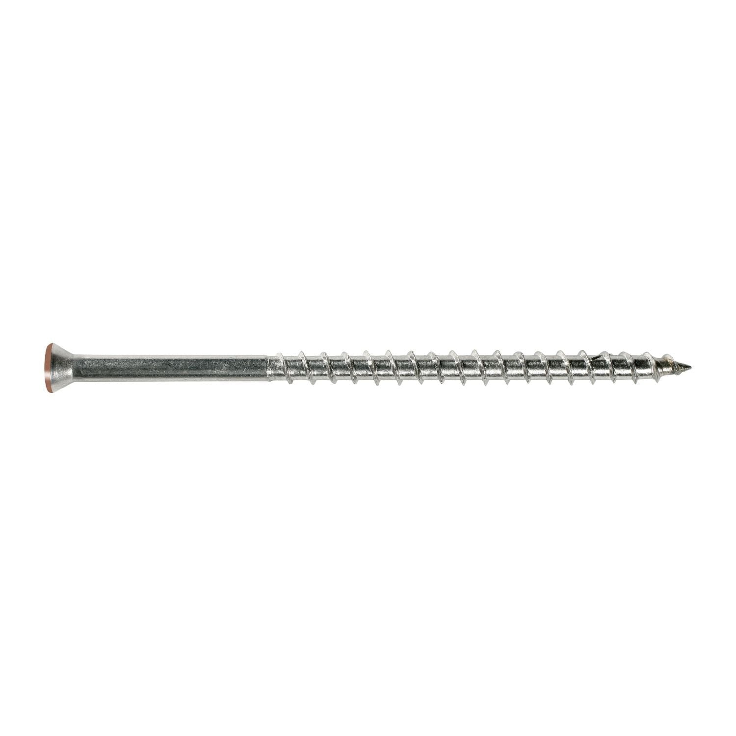 Simpson Strong-Tie T07225FTPTN03 Trim-Head Screw, 6-Lobe Drive, #7 x 2-1/4-in. T-15 Type 316, Tan 03, 350-Pack