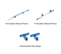 Dashboard MFT Crosscut Fence Bundle for Track Saw Benches (FB0001)