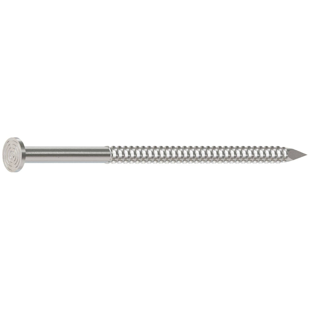 Simpson Strong-Tie T8KRB Premium Siding Nail, 2-1/2-in. x 1/4-in. Head Dia., Type 316 Stainless Steel, 25-lb.