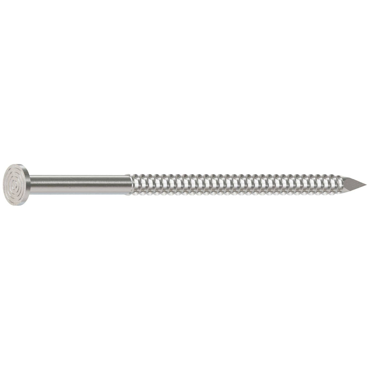 Simpson Strong-Tie T8KRB Premium Siding Nail, 2-1/2-in. x 1/4-in. Head Dia., Type 316 Stainless Steel, 25-lb.