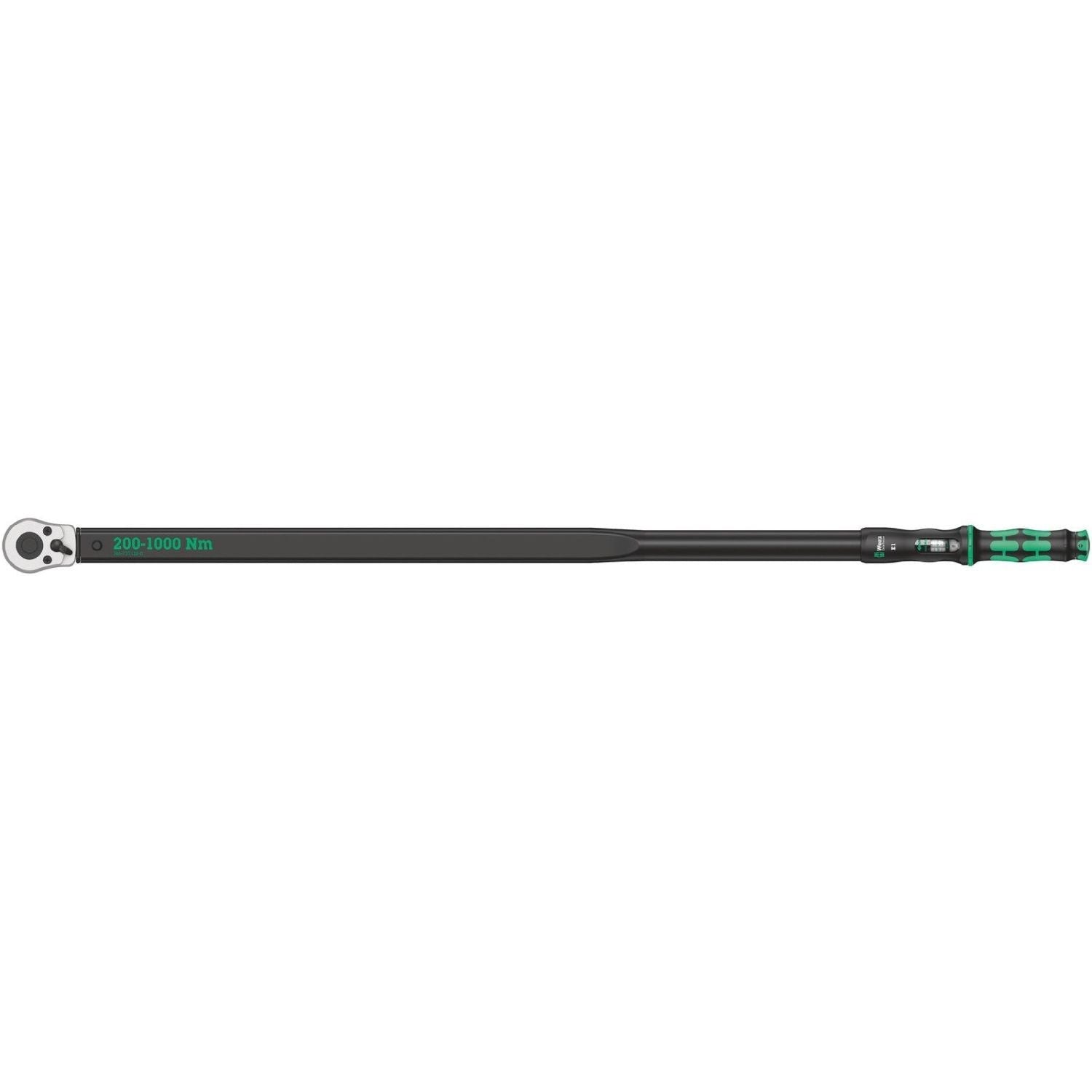 Wera Click-Torque E 1 Torque Wrench With Reversible Ratchet, 200-1000 Nm, 3/4-in.x200-1000 Nm