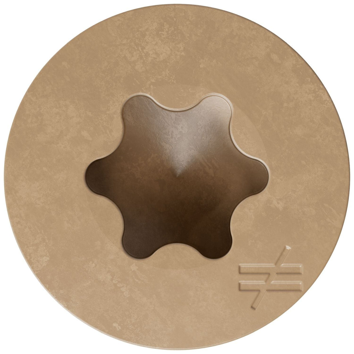 Simpson Strong-Tie Deck-Drive DSV WOOD Screw, #10 x 3-in. T-25, Flat Head, Quik Guard, Tan, 1-lb. (DSVT3R1LB)