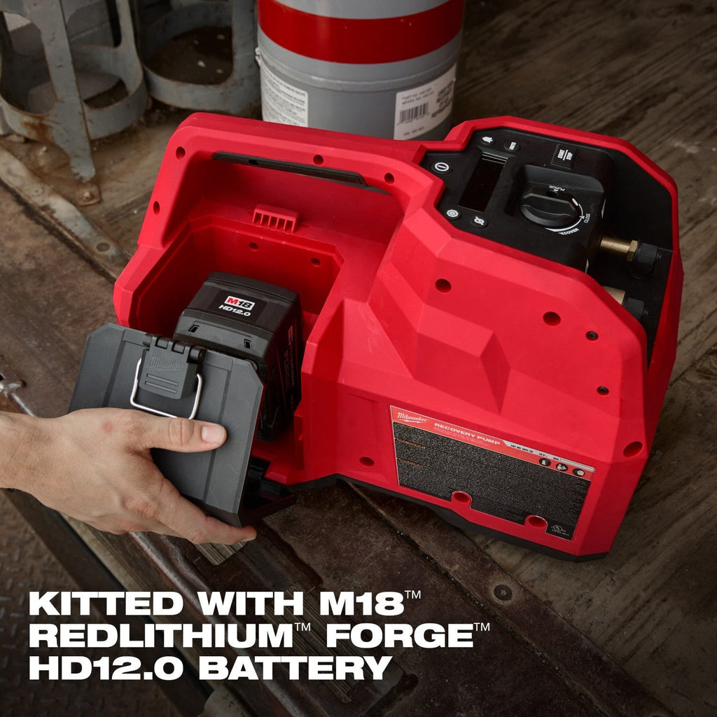 Milwaukee 2938-21 M18 Brushless Refrigerant Recovery Machine