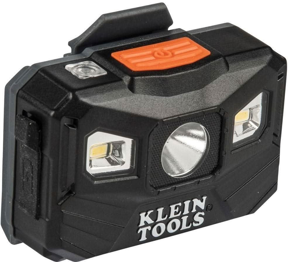 Klein 56048 Rechargeable Headlamp with Fabric Strap, 400 Lumens, All-Day Runtime