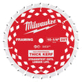 Milwaukee 10-1/4” 28-Tooth Thick Kerf Framing Circular Saw Blade (48-40-1048)