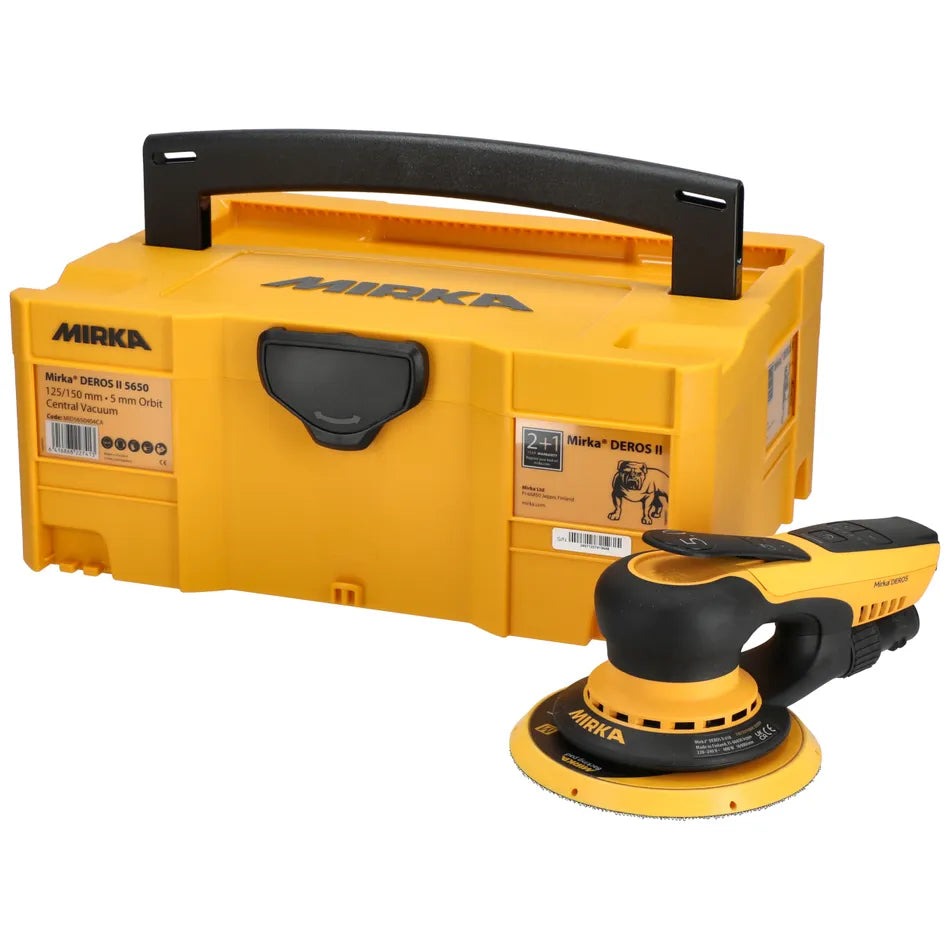 Mirka DEROS II 5650X 5-in./6-in. Sander with Case