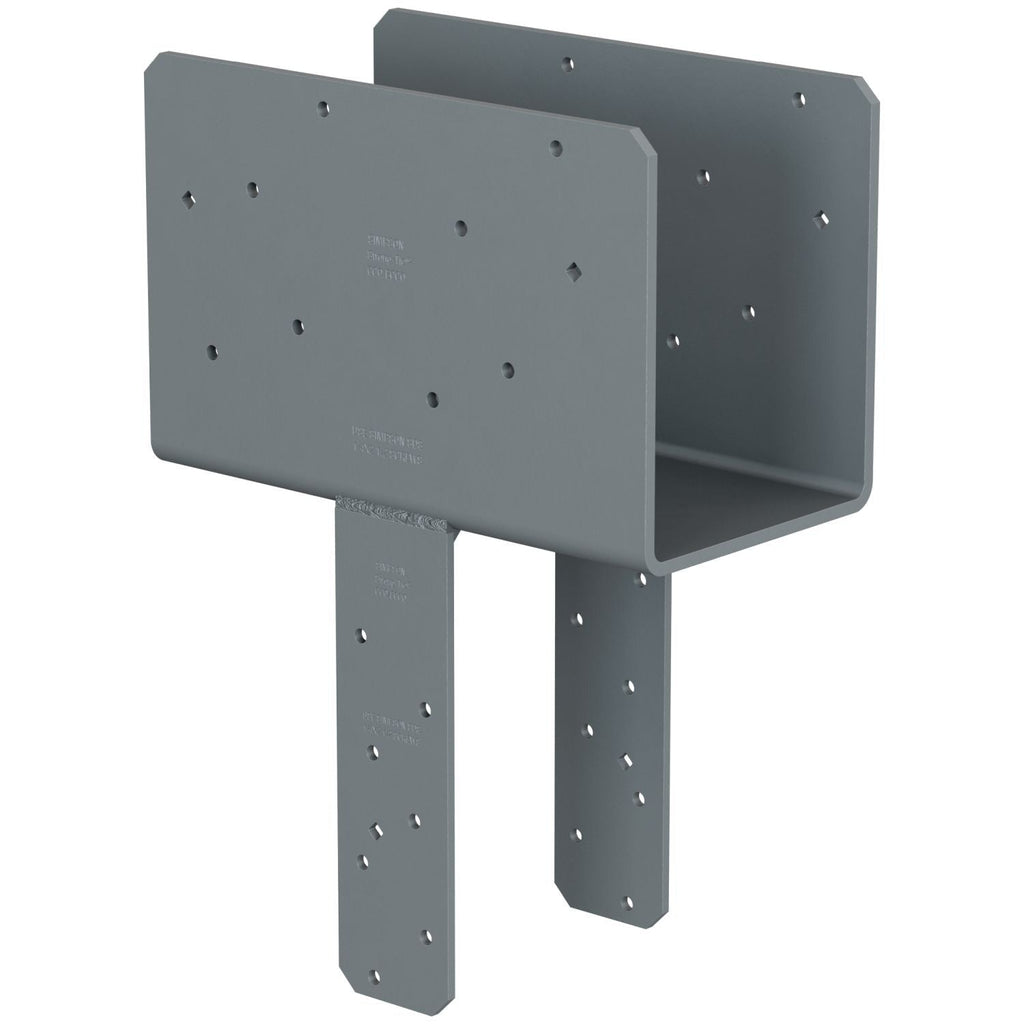 Simpson Strong-Tie CCQ66SDS2.5ROT CCQ Rotated-Strap Column Cap for 6x Beam, 6x Post with Strong-Drive SDS Screws