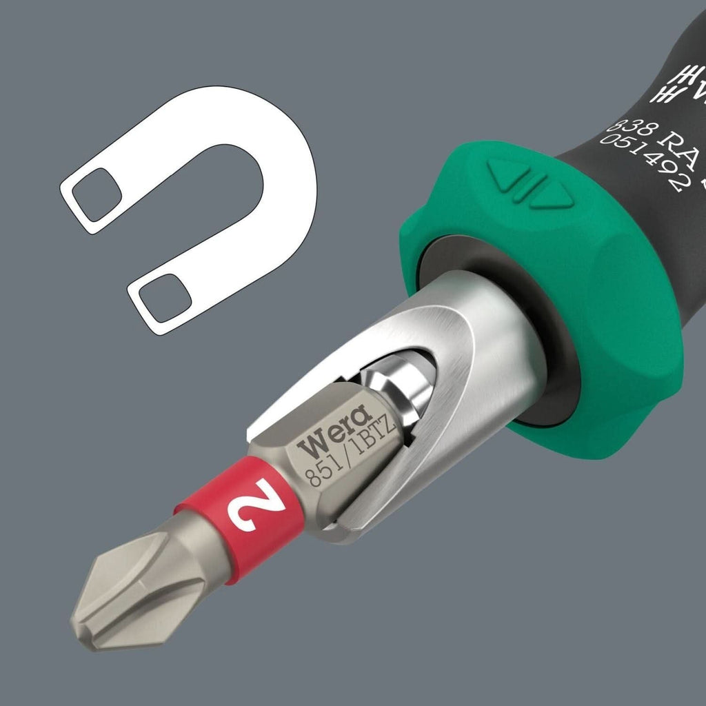 Wera Kraftform Kompakt 838 Ra S Set 1, 14-Pieces