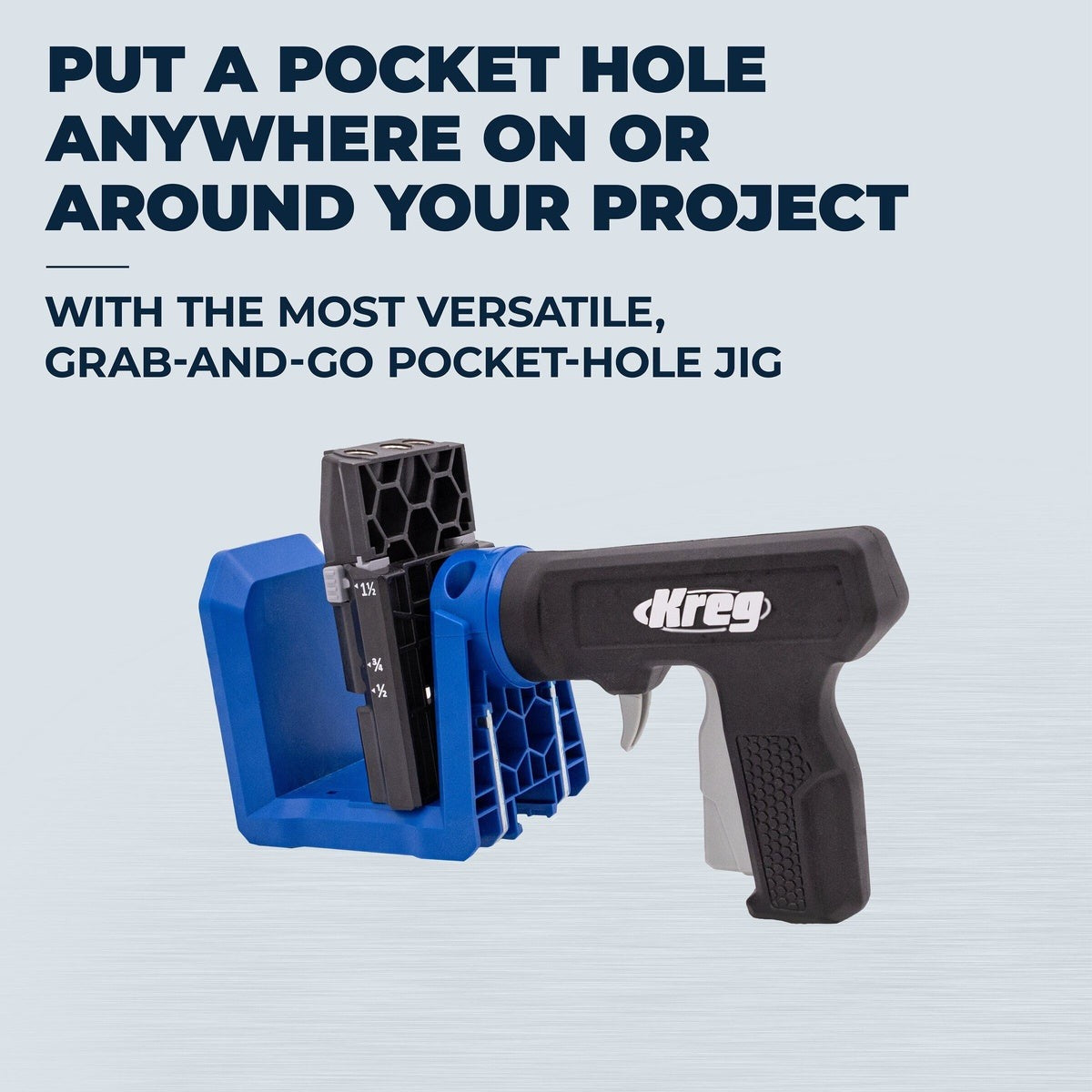 Kreg 520PRO Pocket-Hole Jig Kit with VersaGrip Clamp and Screws (KPHJ520PRO)