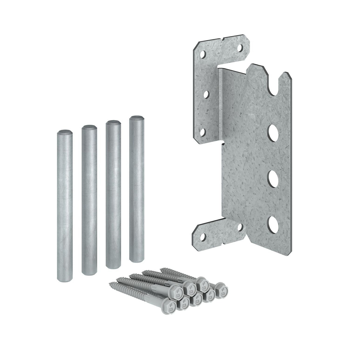 Simpson Strong-Tie CJT4ZL CJTZ 12-Gauge ZMAX Galvanized Concealed Joist Tie with (4) Long Pins