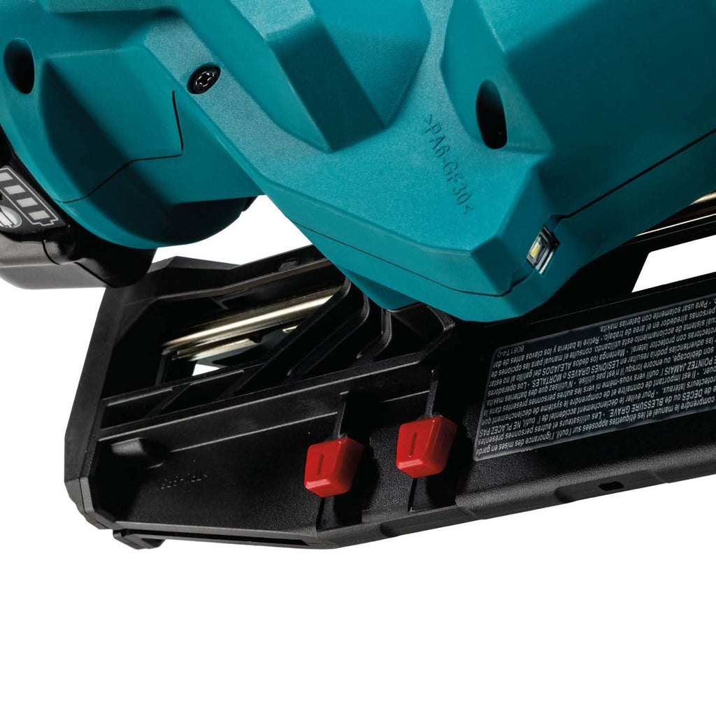 Makita XNB08Z 18V LXT Brushless 2-1/2” Angled Finish Nailer, 15 Ga. with 5.0Ah Battery