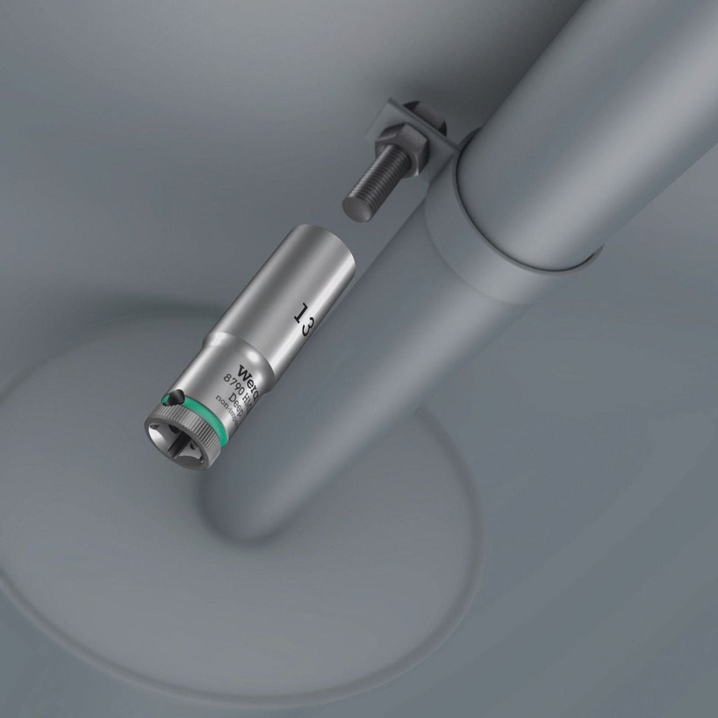 Wera 8790 Hma Deep 1/4-in. Socket, 8x50-mm.