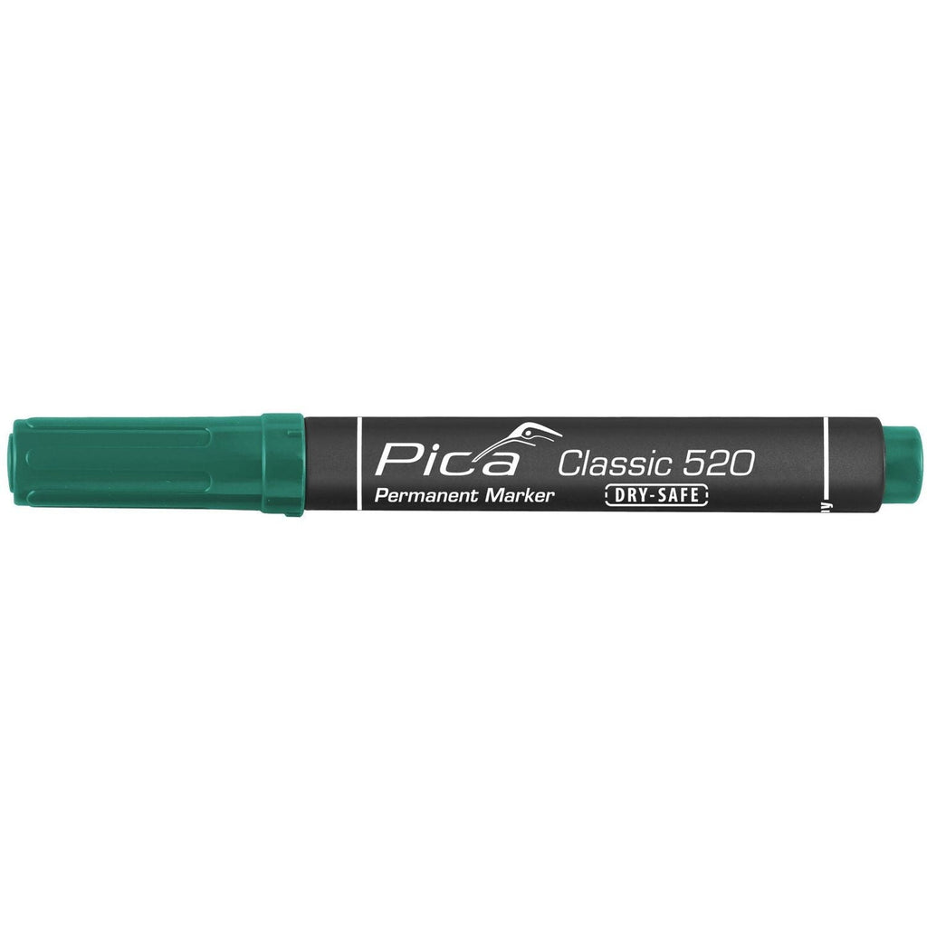 Pica 520/36 Green Permanent Marker, 1-Pack