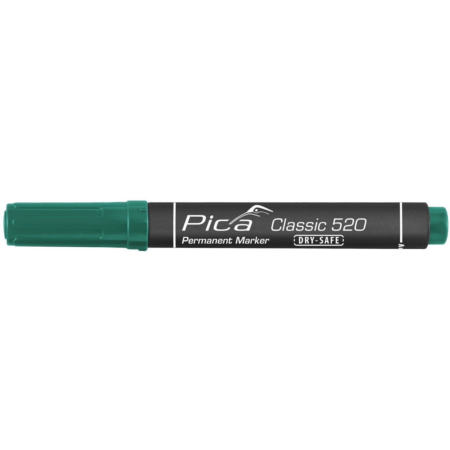 Pica 520/36 Green Permanent Marker, 1-Pack