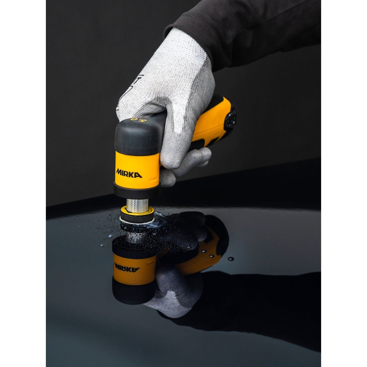 Mirka AROS150-B 12V 1.25-in. Angled Random Orbital Sander 2 x 2.5Ah Kit (MUS-AROS150)