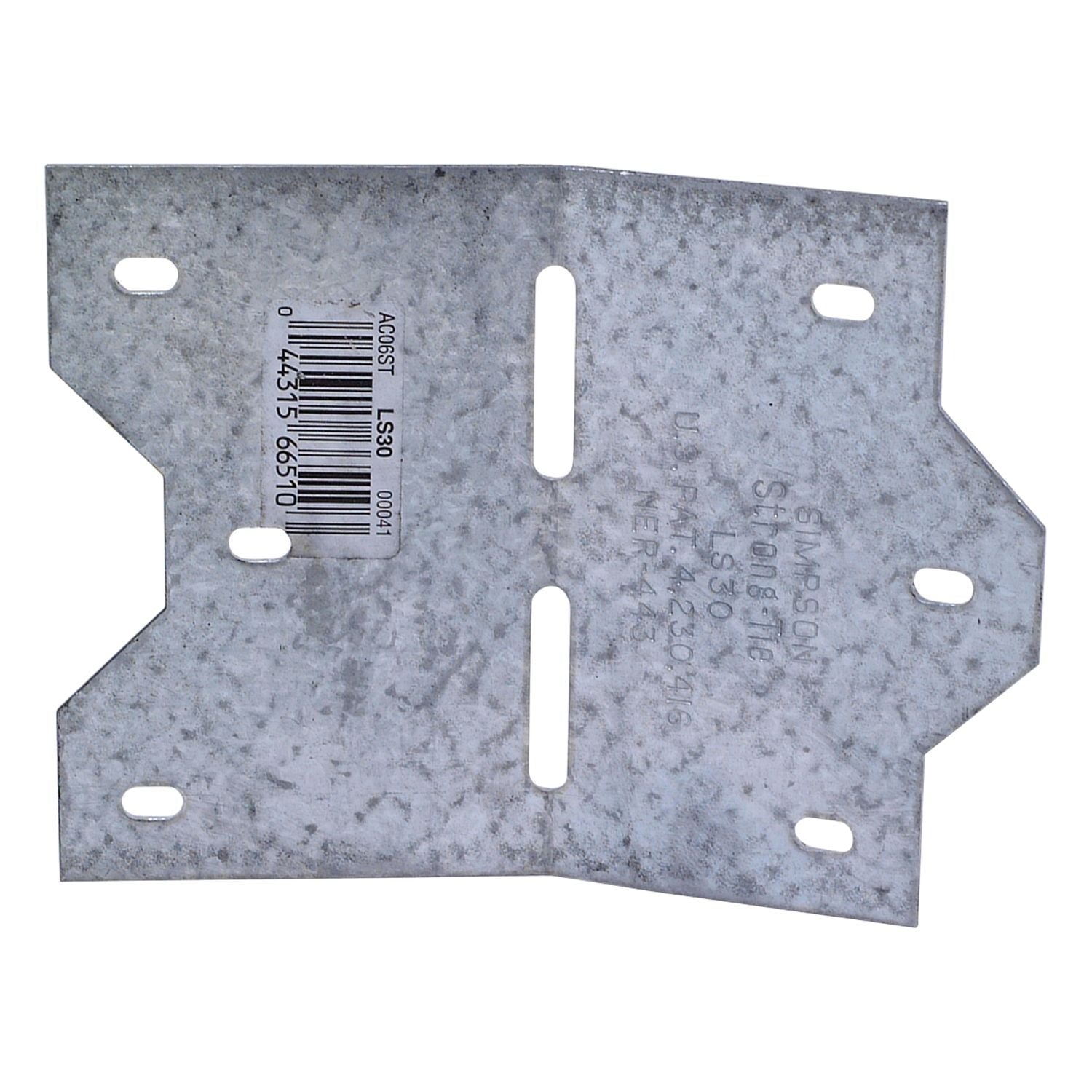 Simpson Strong-Tie LS30 LS 3-3/8-in. 18-Gauge Adjustable L Angle