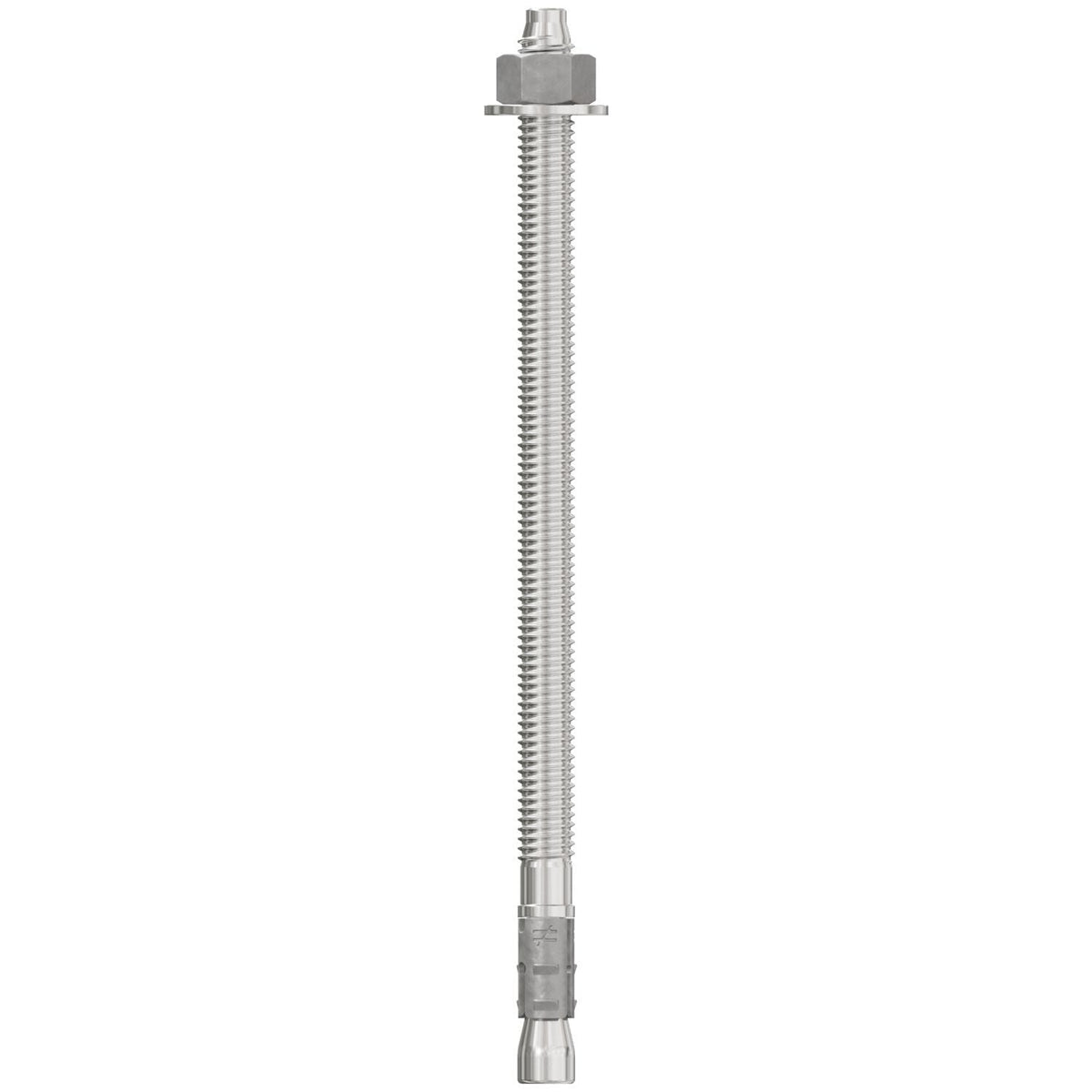 Simpson Strong-Tie STB2-37700S4F50 Strong-Bolt 2, 3/8-in. x 7-in. Type 304 Stainless-Steel Wedge Anchor, Fully Assembled, 50-Pack