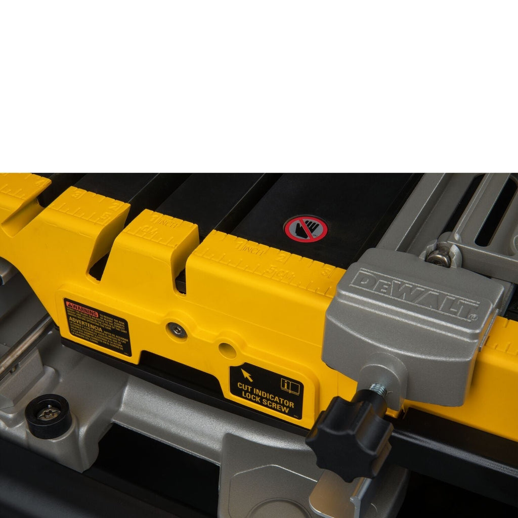 DEWALT 10-in. Corded 1.5 HP Wet Tile Saw with Stand and Blade (D24000S)