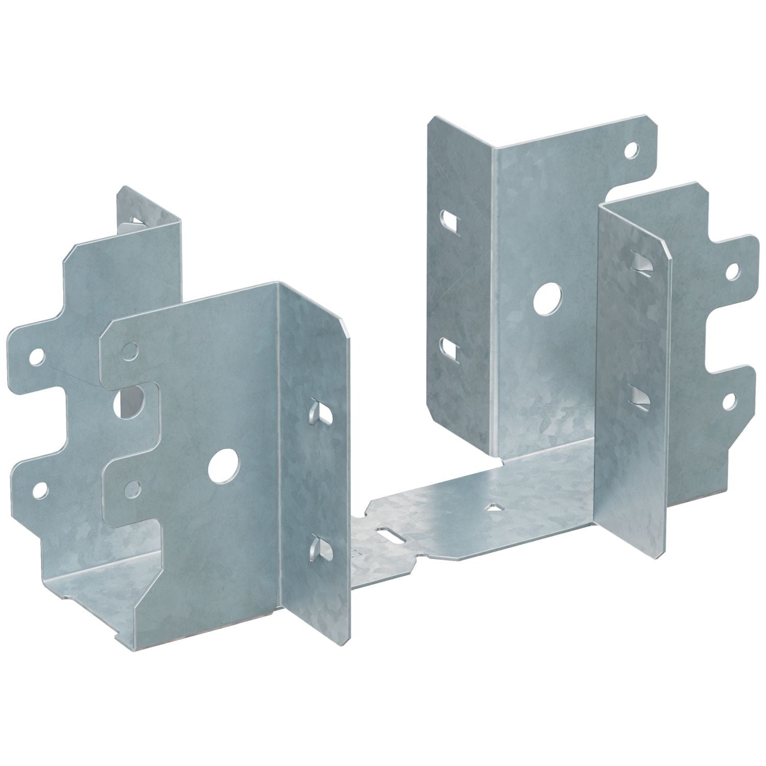 Simpson Strong-Tie PFUDS24 PFUD 20-Gauge Post-Frame Under-Saddle Hanger for 2x4 Joist and 2-Ply Truss