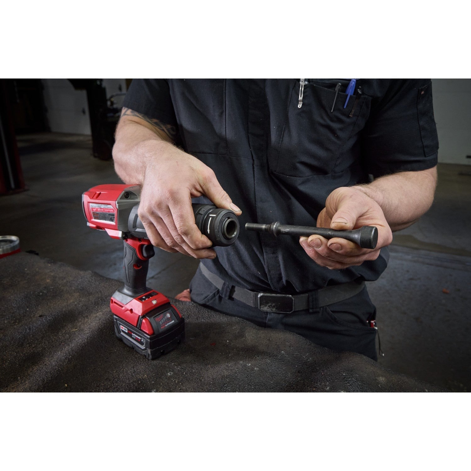 Milwaukee M18 FUEL STRIKER Hammer Chisel (3771-20)