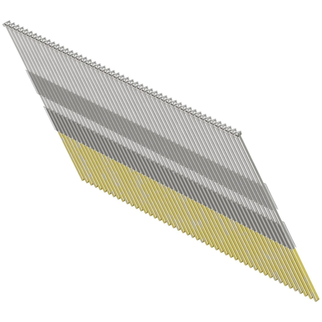 Simpson Strong-Tie S15N250SFB Tape Collation, DA-Style Angle, 15-Gauge Finishing Nail, 2-1/2-in. Type 304, 500-Pack