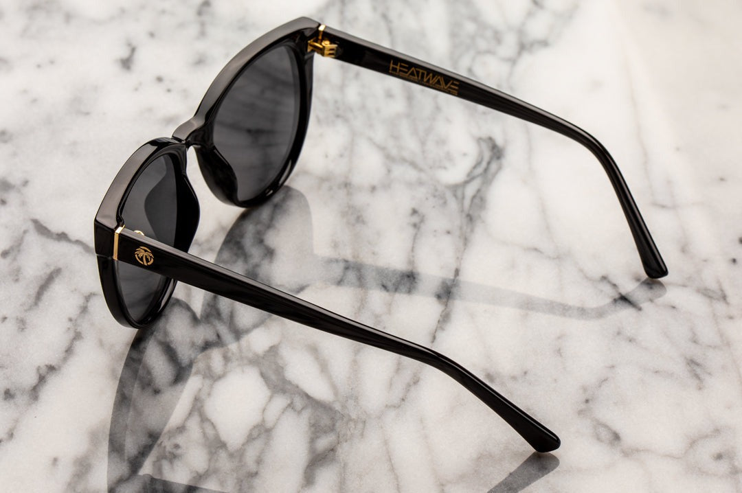 Heat Wave Carat BLACK Sunglasses