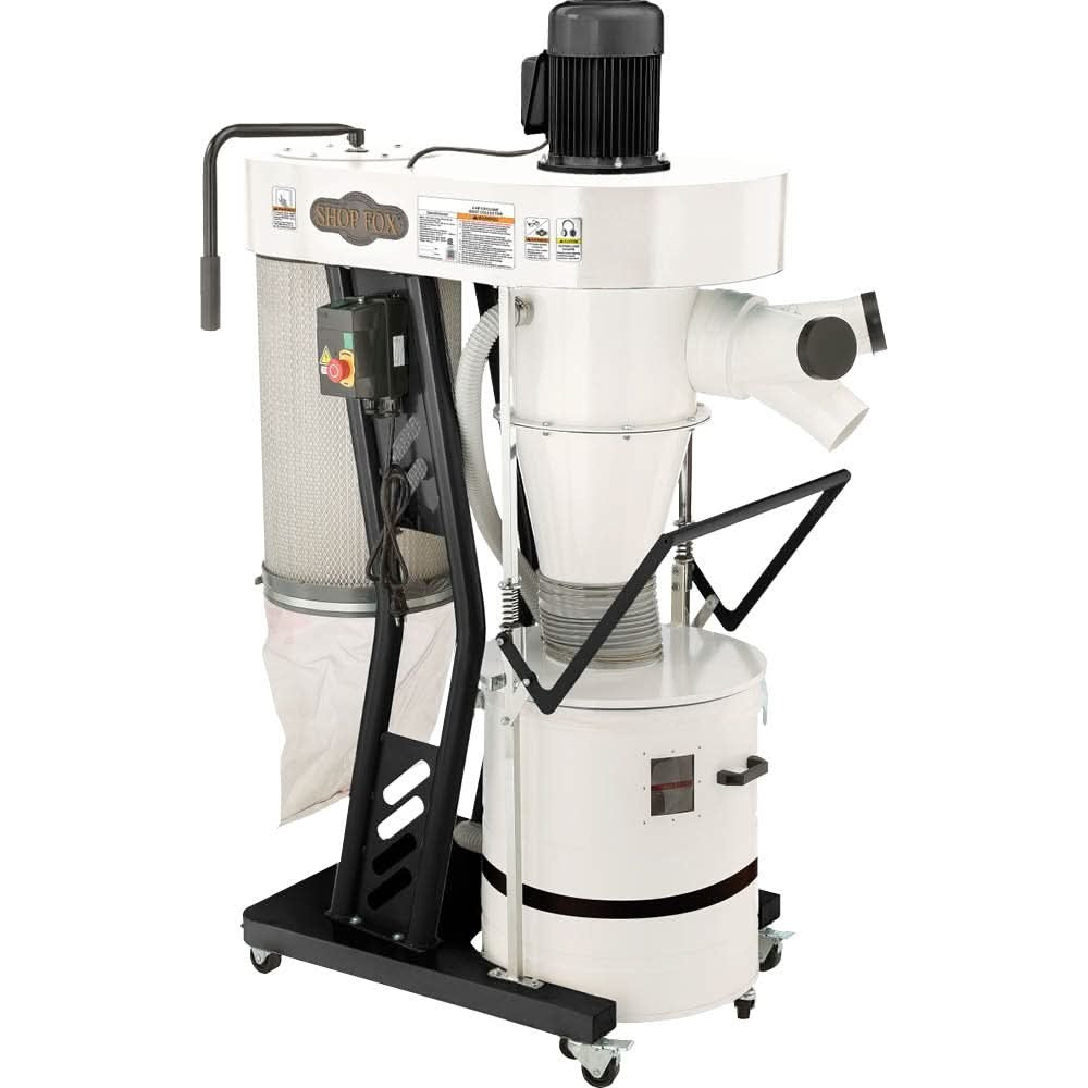 Shop Fox W1868 2 HP Portable Cyclone Dust Collector