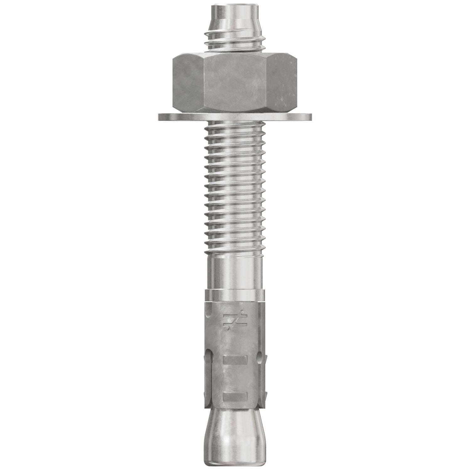 Simpson Strong-Tie STB2-50334S6F25 Strong-Bolt 2, 1/2-in. x 3-3/4-in. Type 316 Stainless-Steel Wedge Anchor, Fully Assembled, 25-Pack