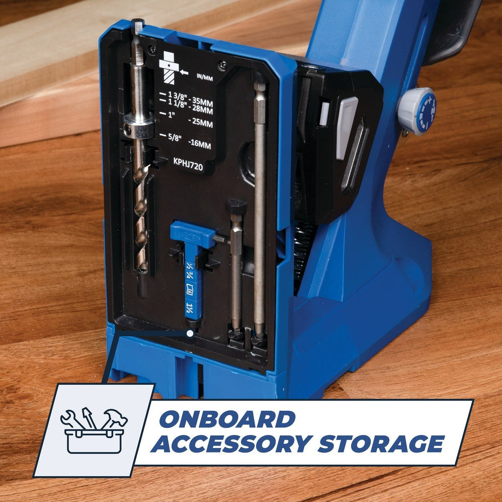 Kreg Pocket-Hole Jig 720 1/2-in. to 1-1/2-in. Pocket-Hole Jig with Automaxx Clamping (KPHJ720)