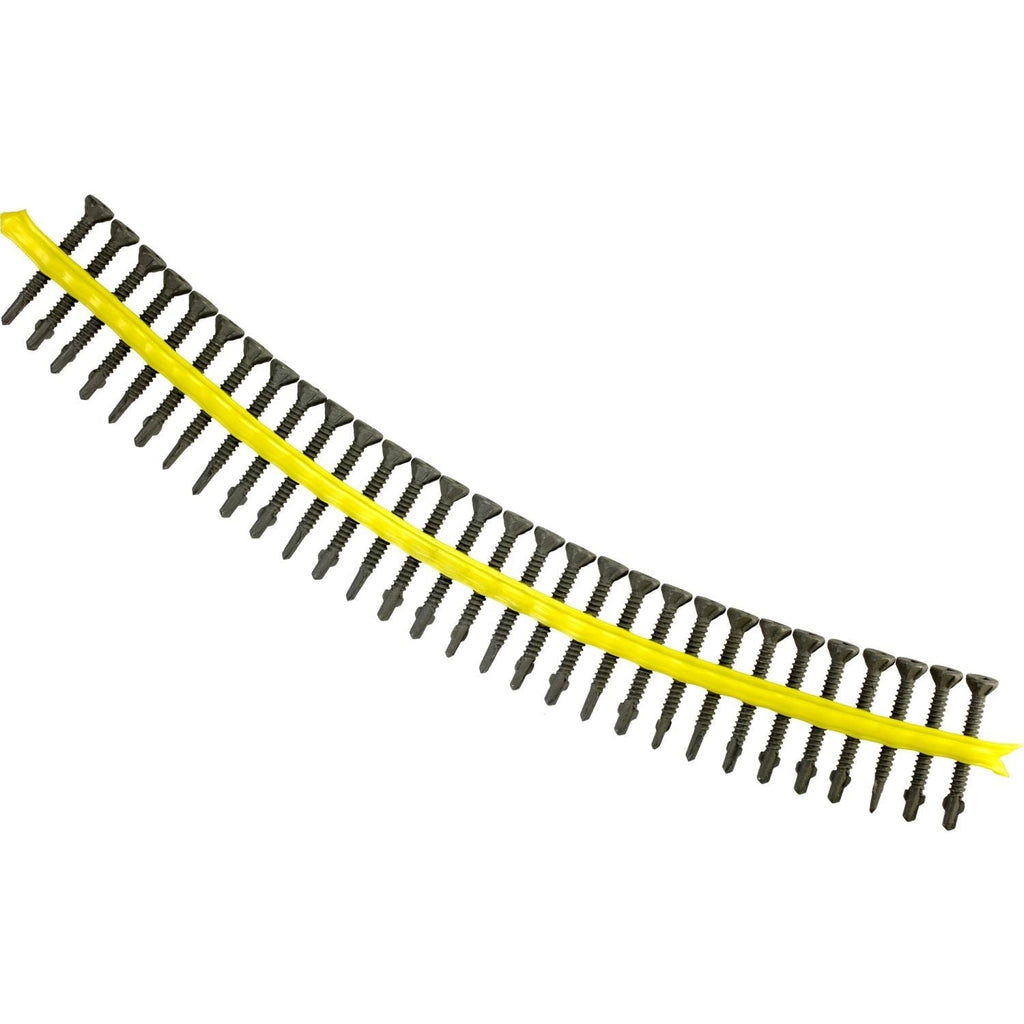 Simpson Strong-Tie CBSDQ158S CBSDQ Sheathing-to-CFS Screw (Collated), #8 x 1-5/8-in. #2 Square Undersized, 1500-Pack
