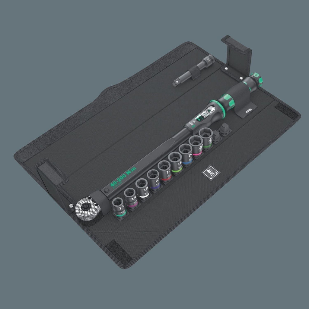 Wera 9445 Textile Box Click-Torque C 3, Empty, 520x100x78-mm.