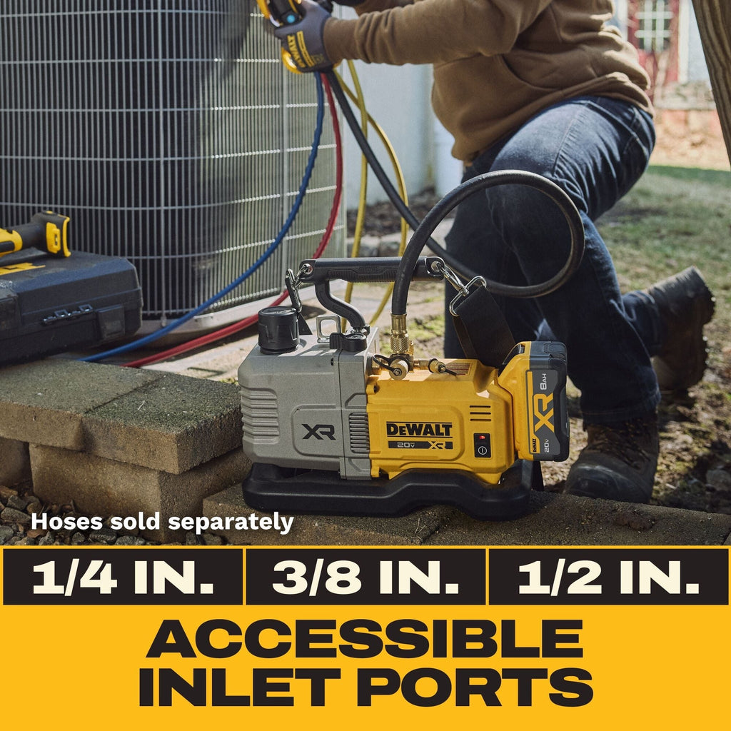 DEWALT 20V MAX XR 5-CFM Cordless Vacuum Pump 8.0Ah Kit (DCE510WW1)