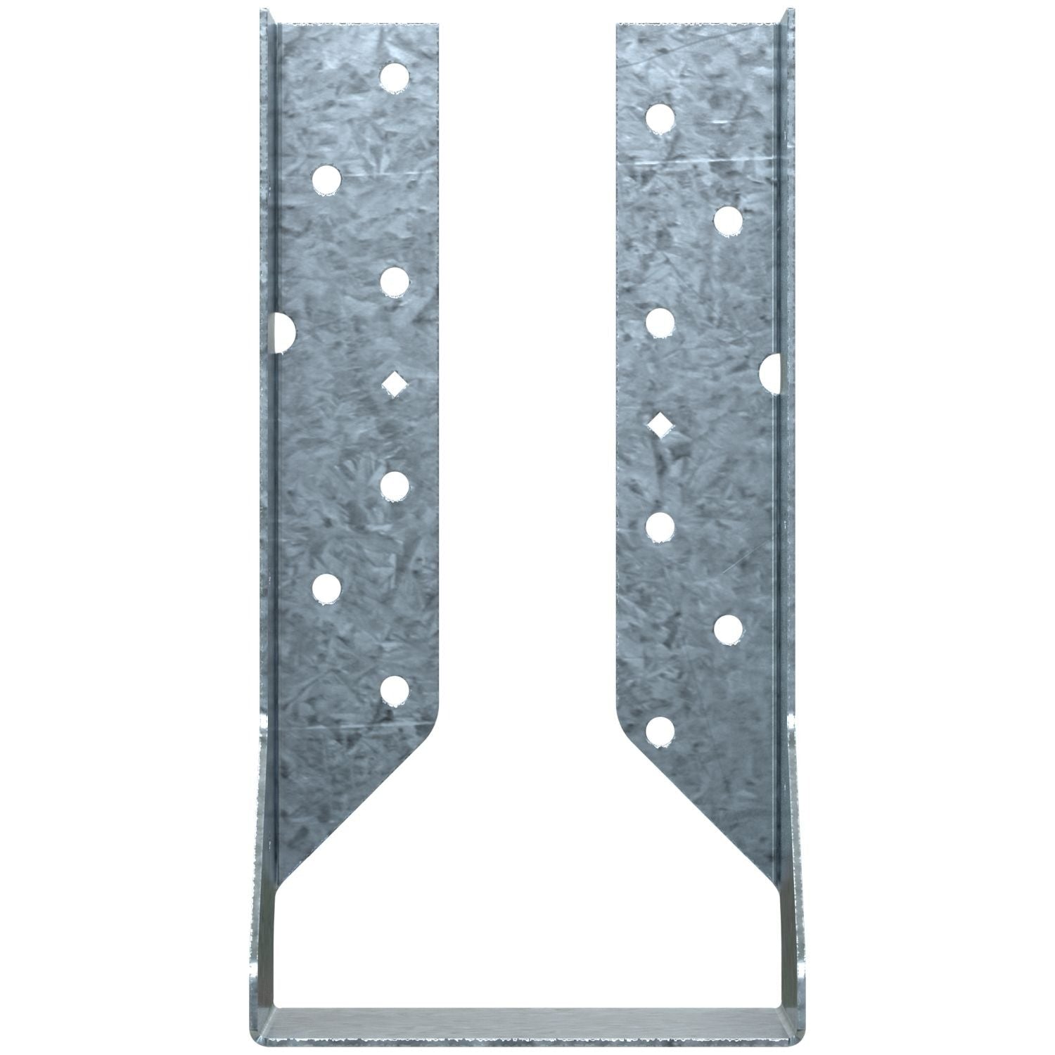 Simpson Strong-Tie HUCQ210-3Z-SDS HUCQ ZMAX Heavy Face-Mount Concealed-Flange Joist Hanger for Triple 2x10 w/ Screws