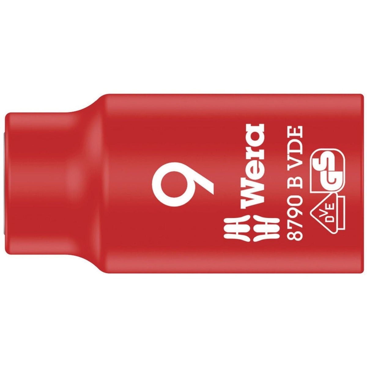 Wera 8790 B VDE Zyklop 3/8-in. Socket, Insulated, 9x46-mm.
