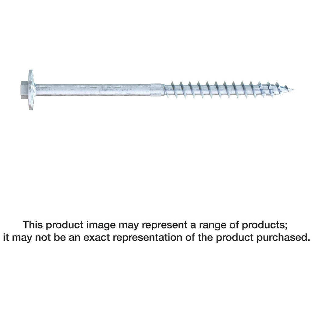 Simpson Strong-Tie SDWH27600G Strong-Drive SDWH TIMBER-HEX HDG Screw, 0.276-in. x 6-in. 3/8 Hex, 300-Pack