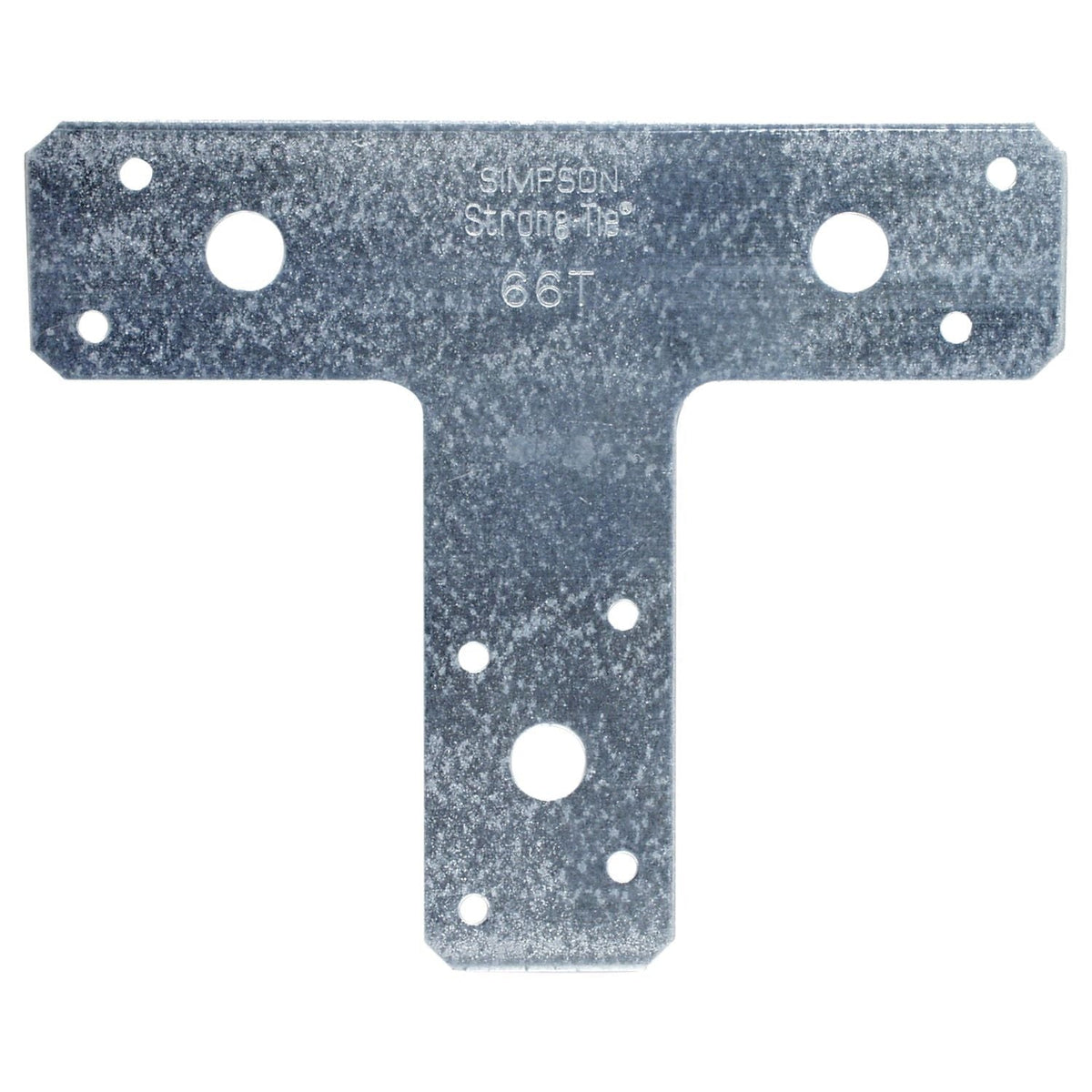 Simpson Strong-Tie 66T 6-in. x 5-in. 14-Gauge Galvanized T Strap