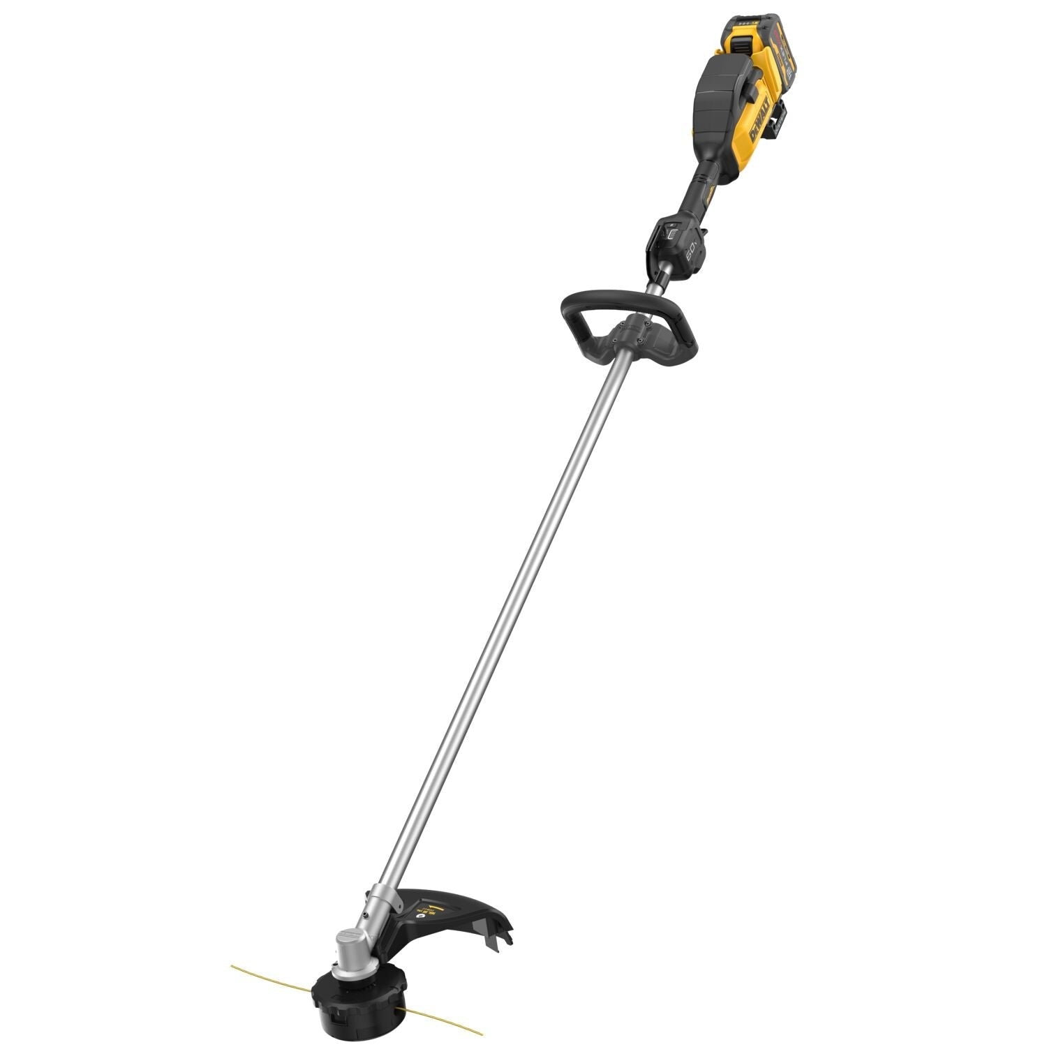 DeWALT DCST975Y2 FlexVOLT 60V MAX 16-1/2-in. Brushless Cordless String Trimmer 12Ah Kit