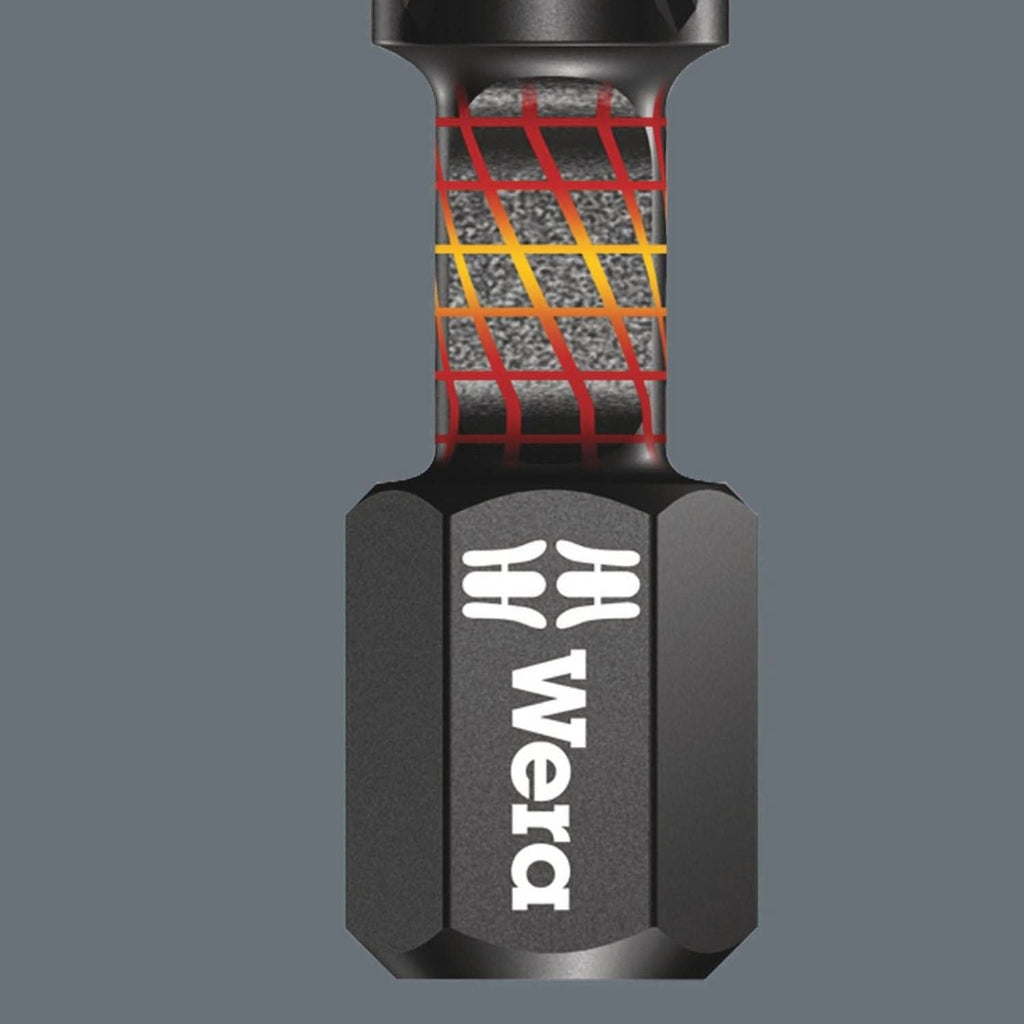 Wera 851/1 Imp Dc SB Impaktor Bit, Ph 2x25-mm.