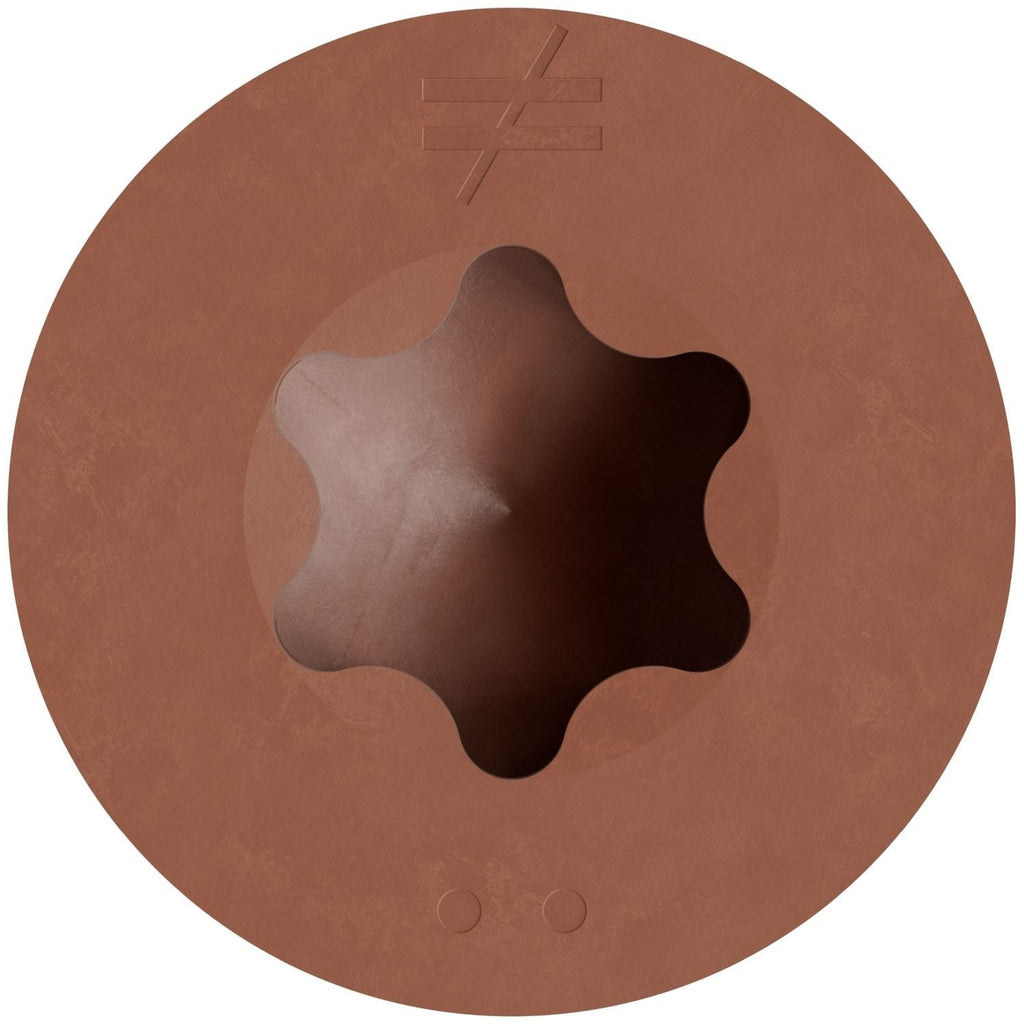 Simpson Strong-Tie S10300WCI Deck-Drive DWP WOOD SS Screw, #10 x 3-in. T25, Trim Head, Type 305, Tan 03, 1750-Pack