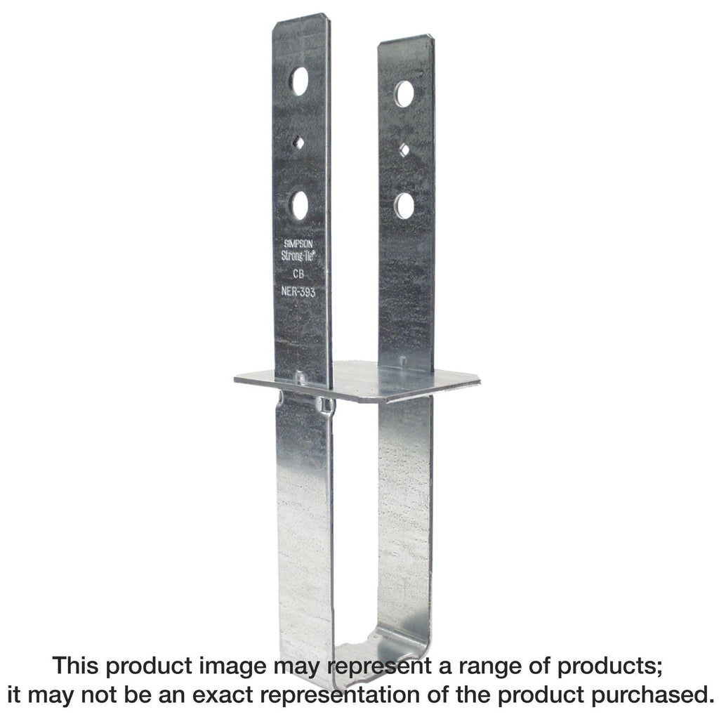 Simpson Strong-Tie CB46 CB Galvanized Column Base for 4x6