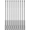 Bosch HCFC2011B10 10-Piece 3/16 In. x 4 In. x 6-1/2 In. SDS-plus Bulldog Xtreme Carbide Rotary Hammer Drill Bits