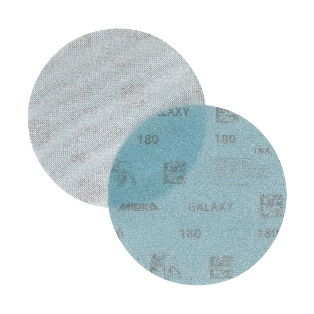 Mirka Galaxy 5-in. 180 Grit Hook and Loop Sanding Discs, 50-Pack (FY-612-180)