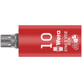 Wera 8760 B VDE Xzn Zyklop Bit Socket, Insulated, 3/8-in. Drive, For Multi-Point Socket Screws, M 10x59-mm.