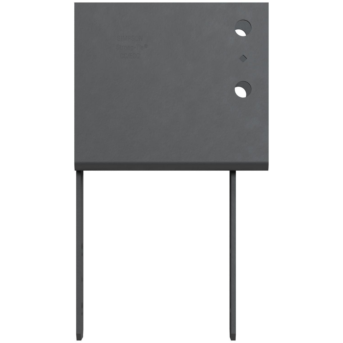 Simpson Strong-Tie ECC5 1/4-8 ECC End Column Cap for 5-1/8-in. Beam, 8x Post